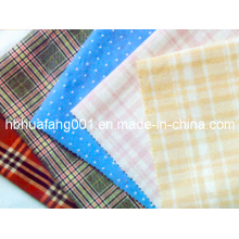 100% Cotton Check and Plaid Yarn Dyed Poplin Fabric (HFYD)